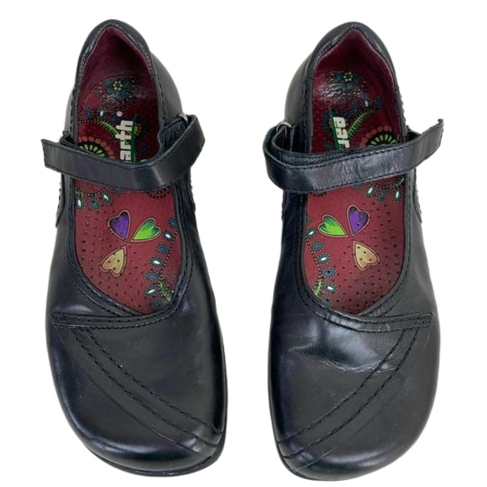 Earth | black Mary Jane shoes